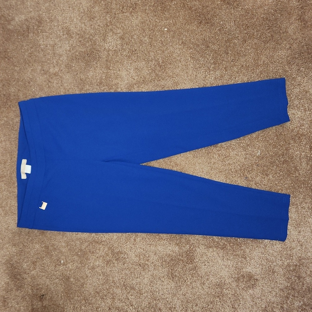 Pettite Blue Ankle-Length Women's Pants